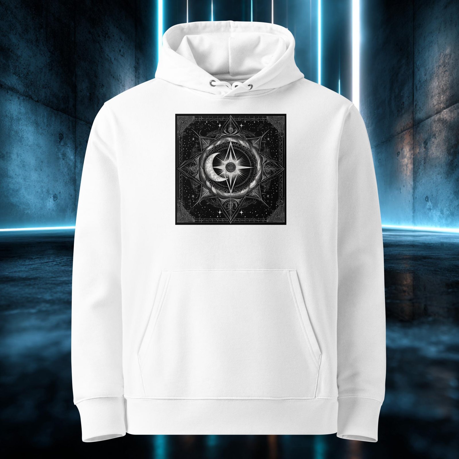 Sudadera orgánica con diseño Estrella del Norte — color 3