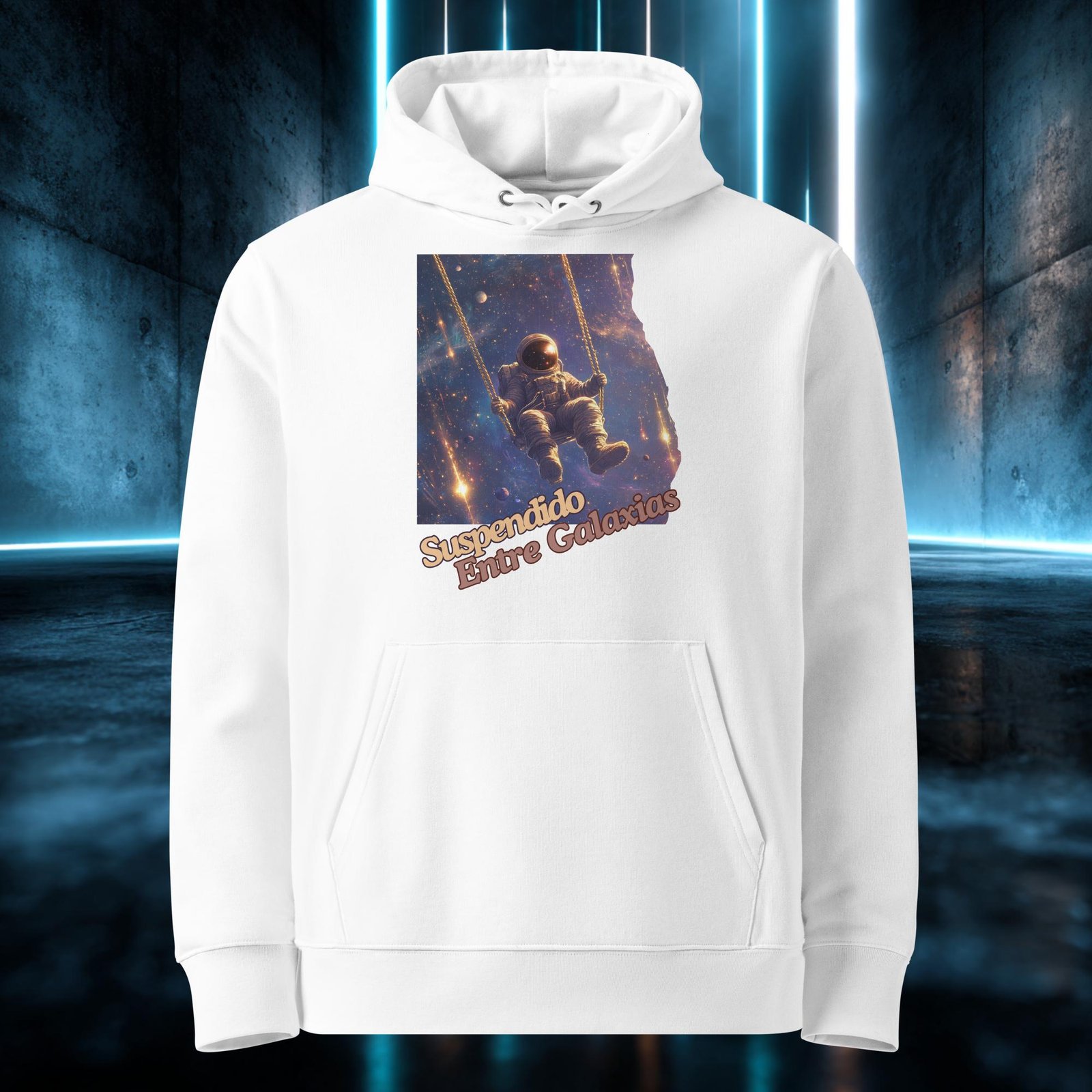 Sudadera orgánica con diseño Suspendido Entre Galaxias — color 3