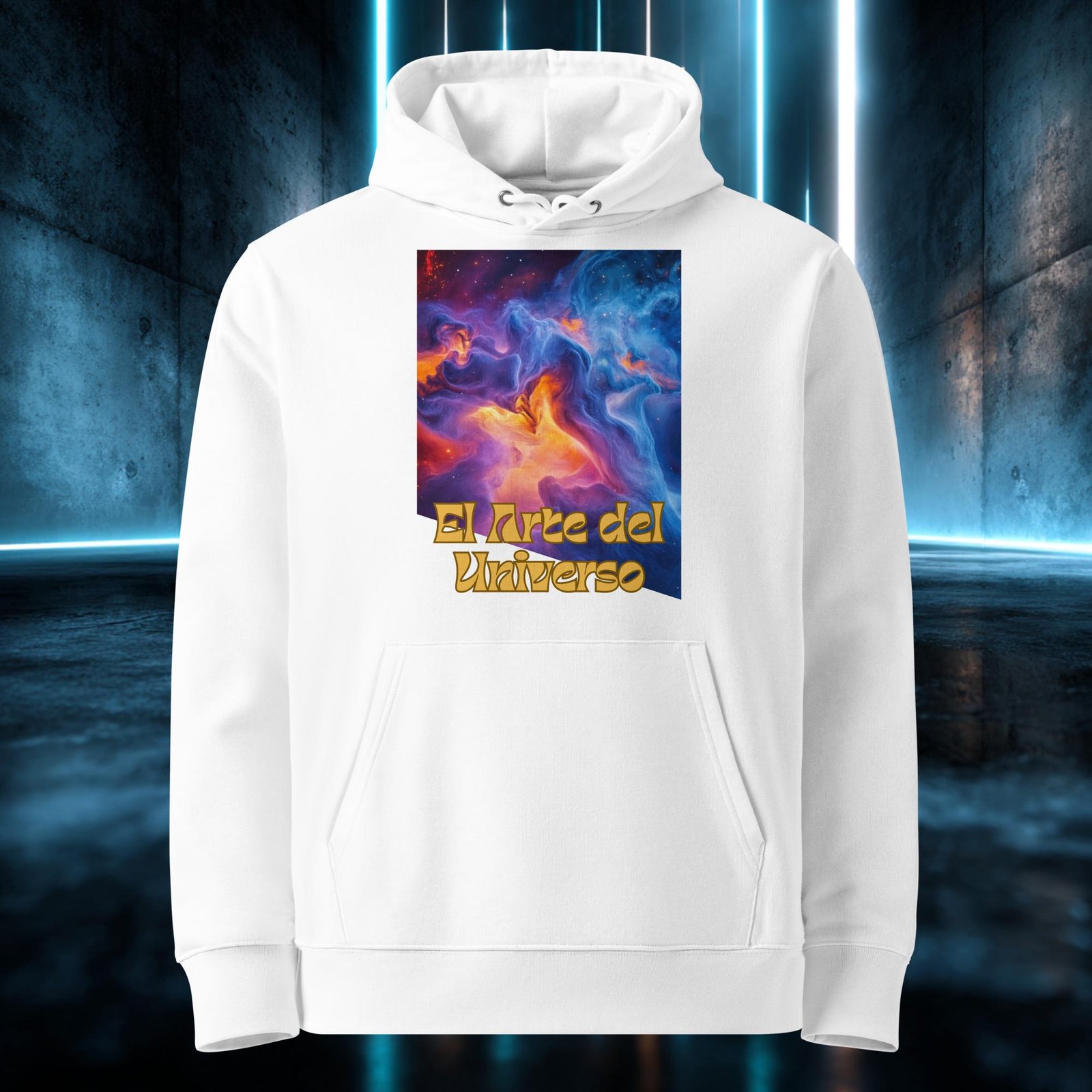 Sudadera orgánica con diseño El Arte del Universo — color 3