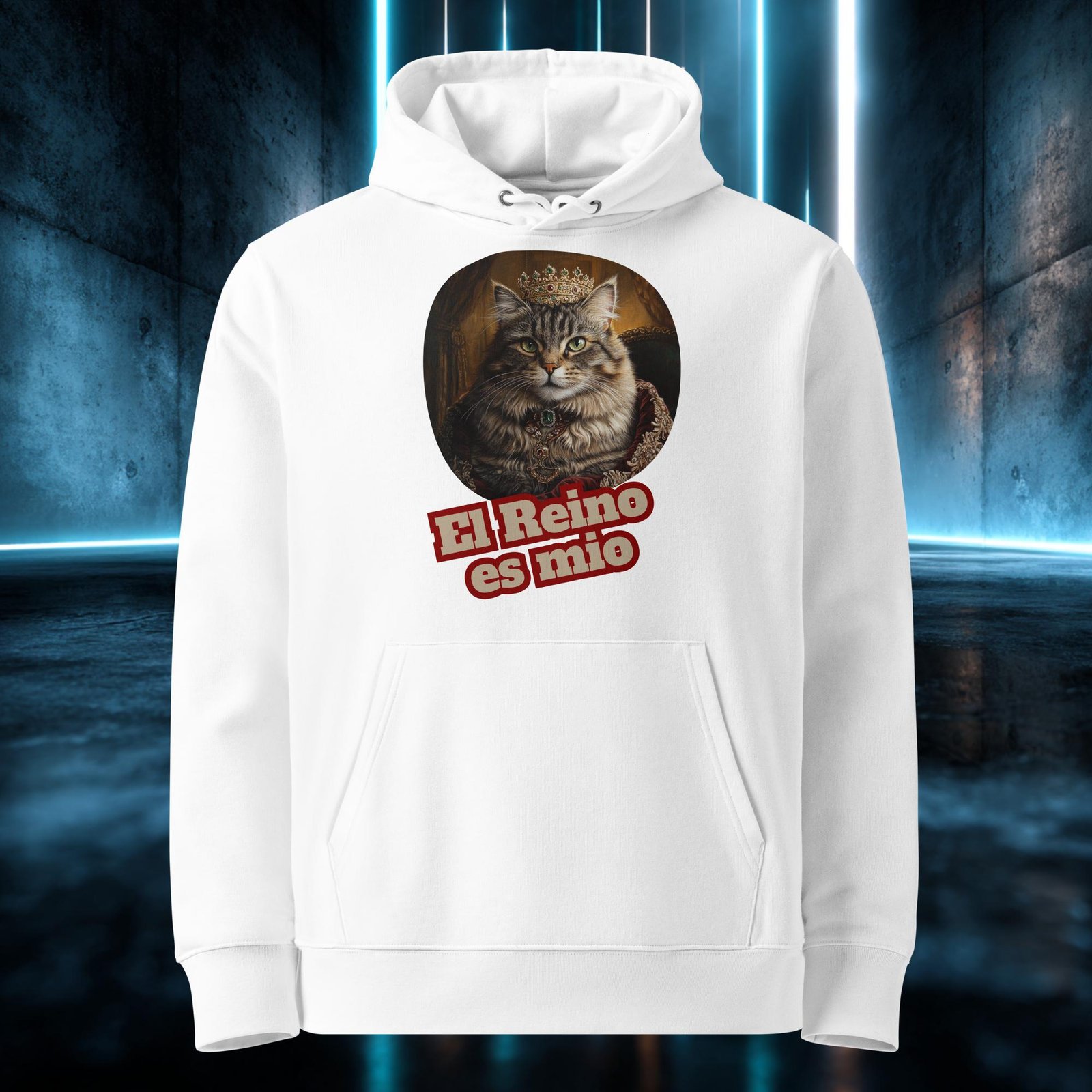 Sudadera orgánica con diseño El Reino Es Mío — color 3