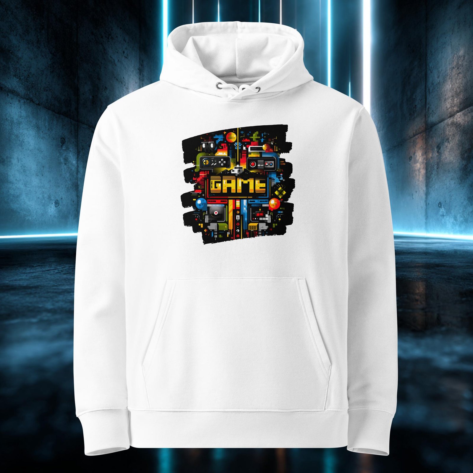 Sudadera orgánica con diseño Modo Juego — color 3