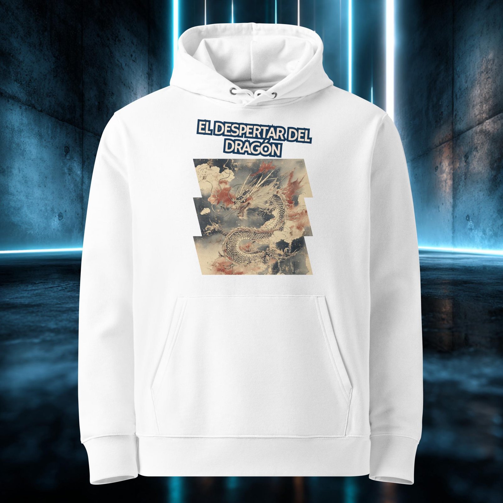 Sudadera orgánica con diseño El Despertar del Dragón — color 3