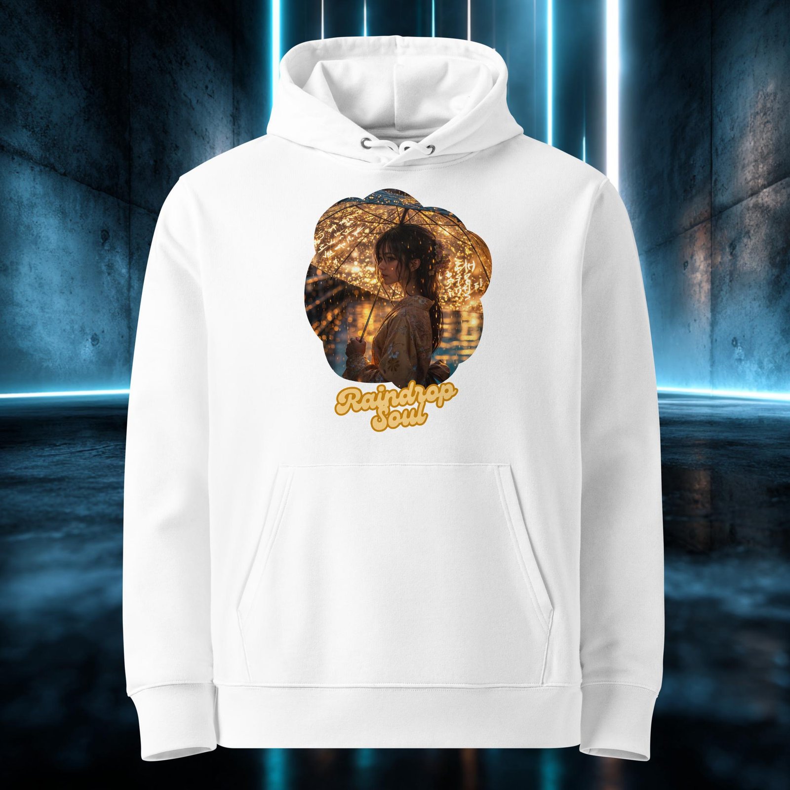 Sudadera orgánica con diseño Alma de Lluvia — color 3
