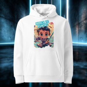 Sudadera orgánica con diseño Nunca Te Rindas