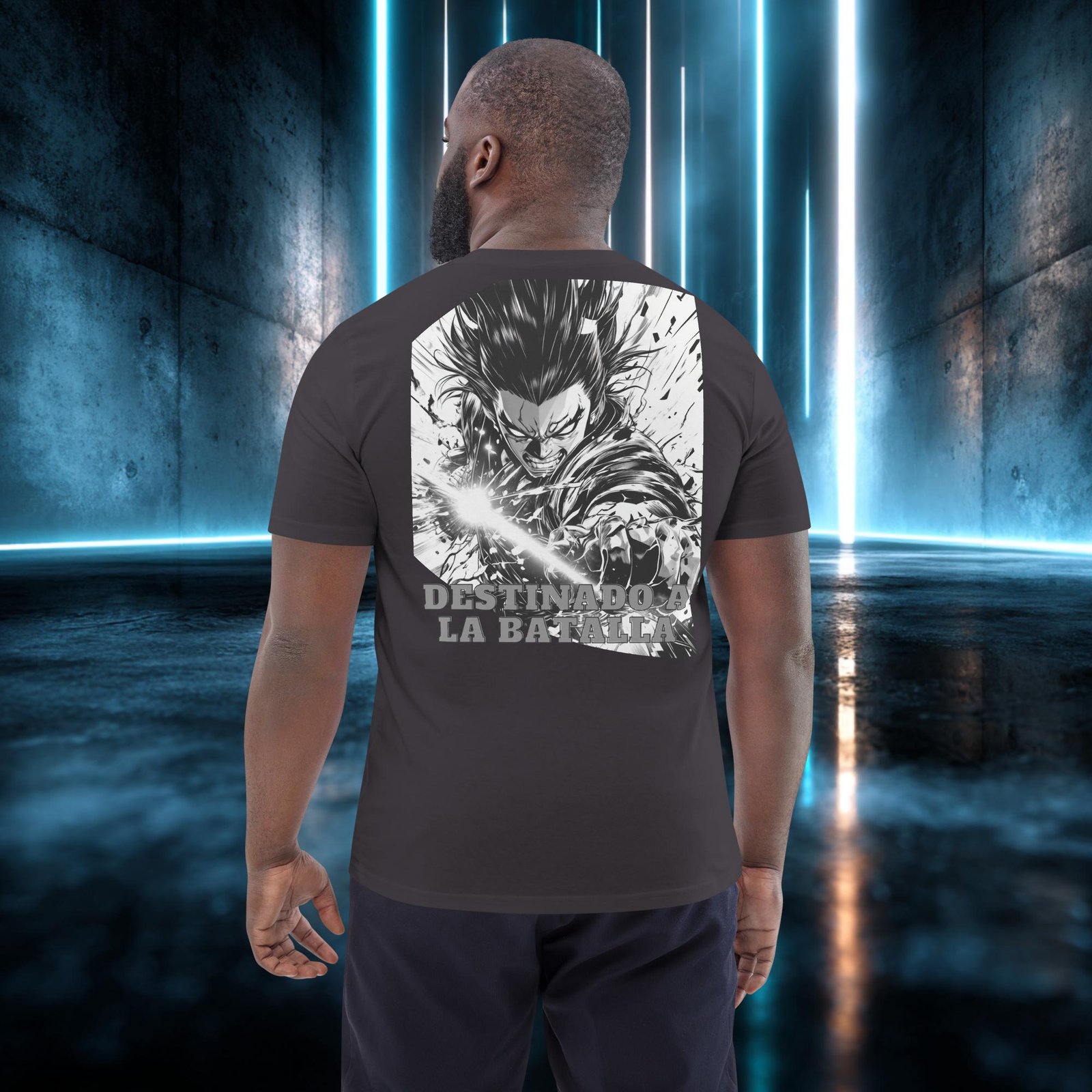 Camiseta orgánica con diseño Destinado a la Batalla — color 5