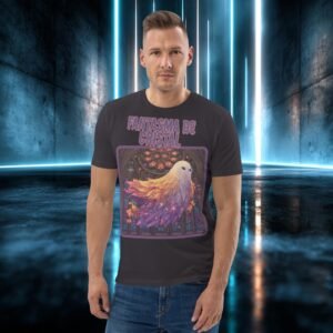 Camiseta orgánica con diseño Fantasma de Cristal