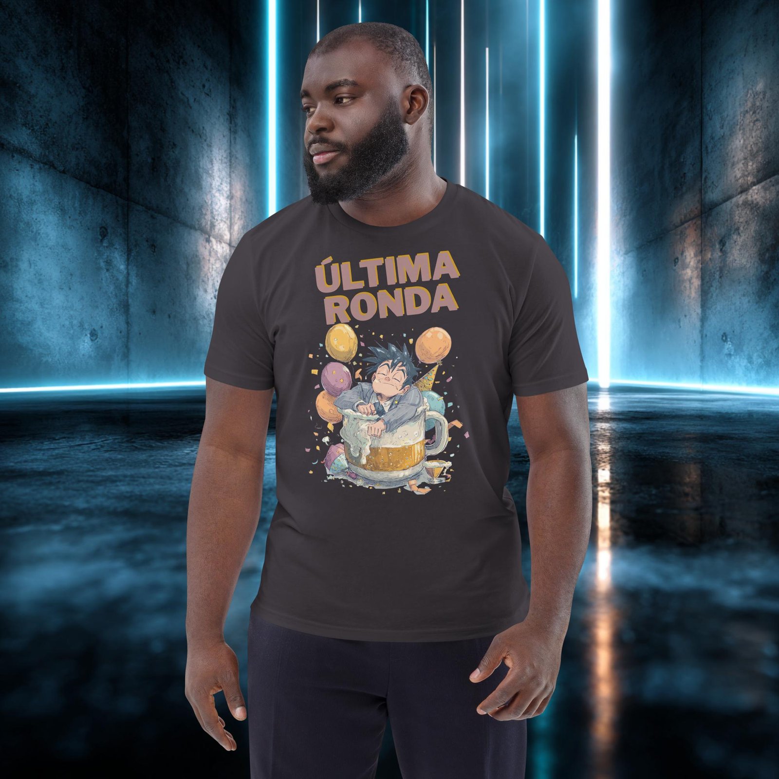 Camiseta orgánica con diseño Última Ronda — color 6