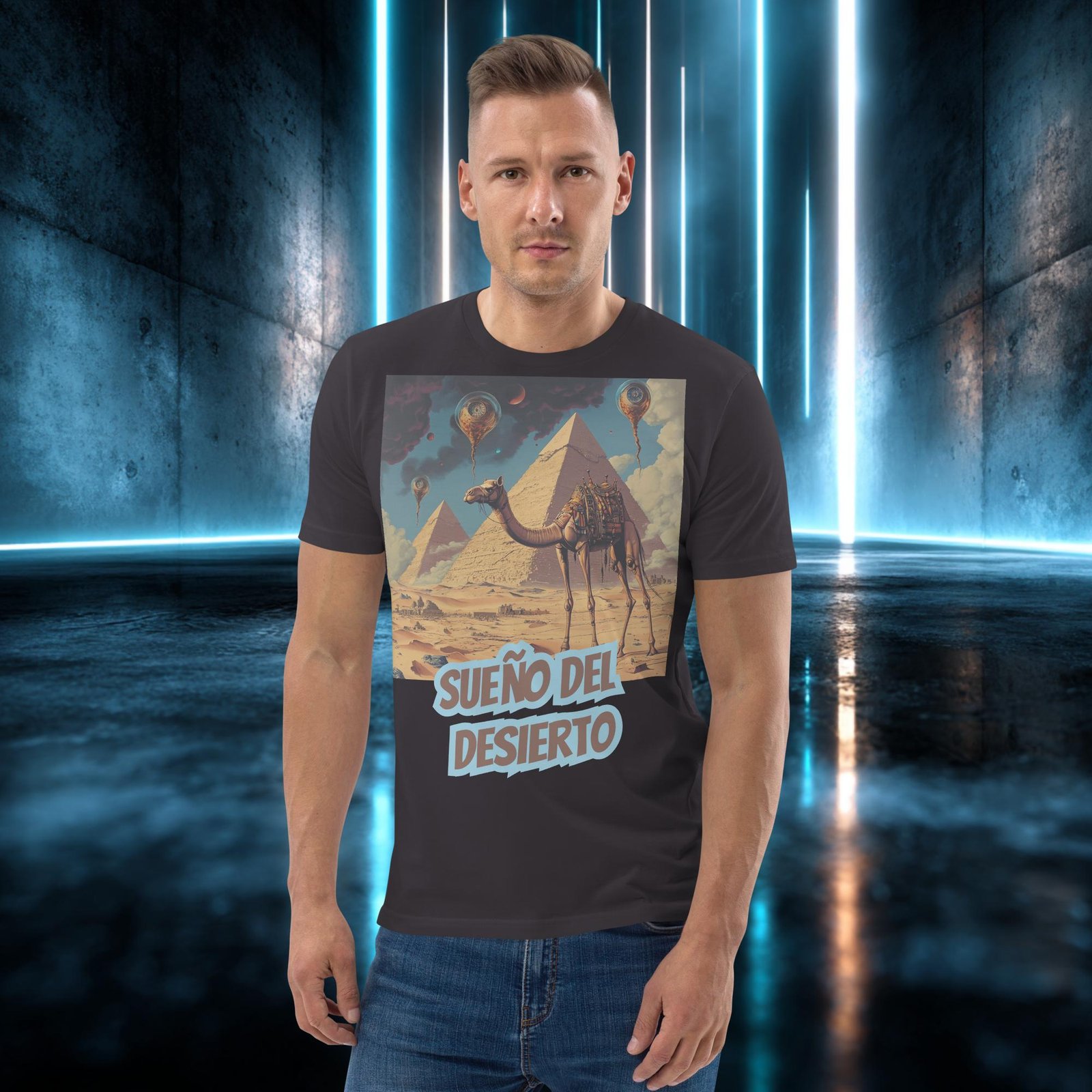 Camiseta orgánica con diseño Sueño del Desierto — color 6