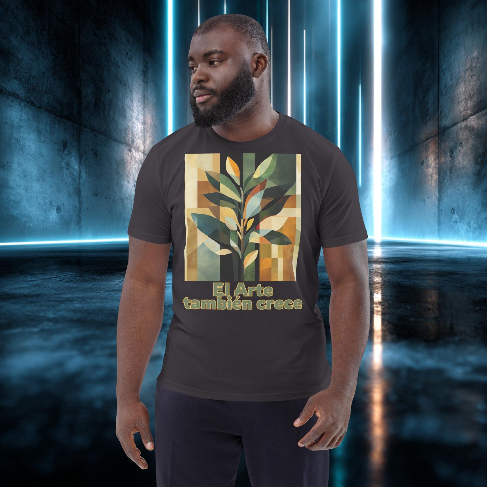 Camiseta orgánica con diseño El Arte También Crece — color 6