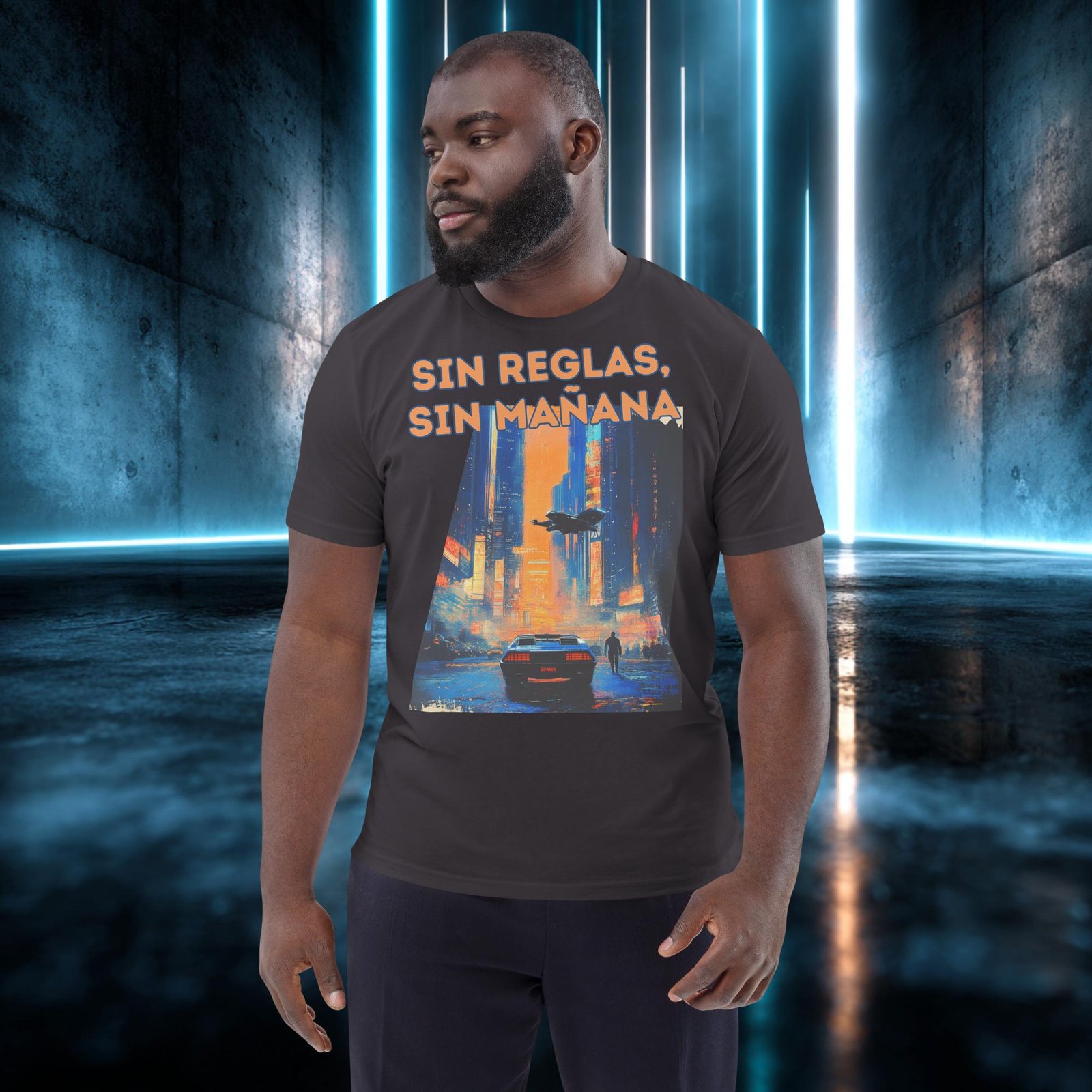 Camiseta orgánica con diseño Sin Reglas, Sin Mañana — color 6