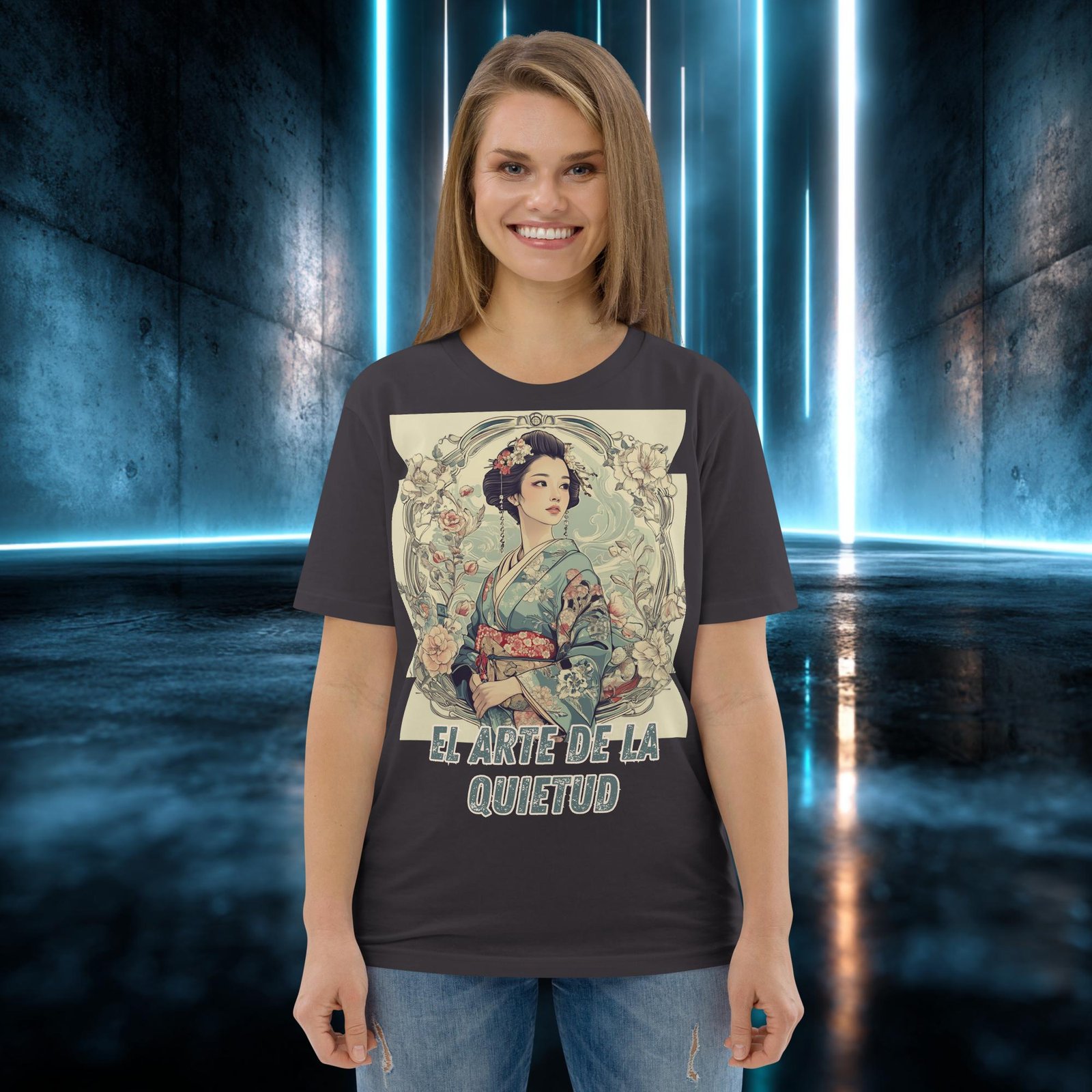 Camiseta orgánica con diseño El Arte de la Quietud — color 6