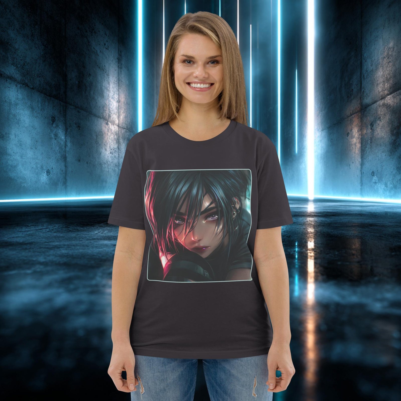 Camiseta orgánica con diseño Ojos que No Ceden — color 6