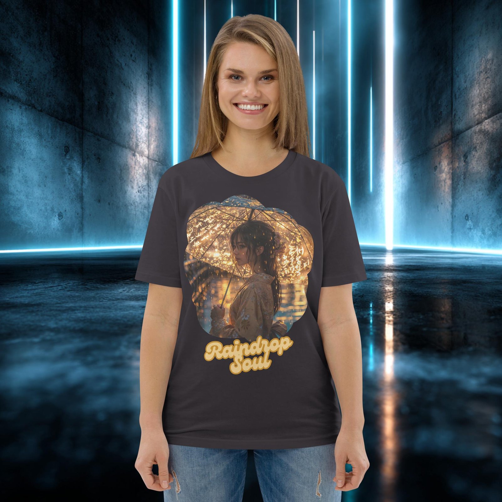 Camiseta orgánica con diseño Alma de Lluvia — color 5
