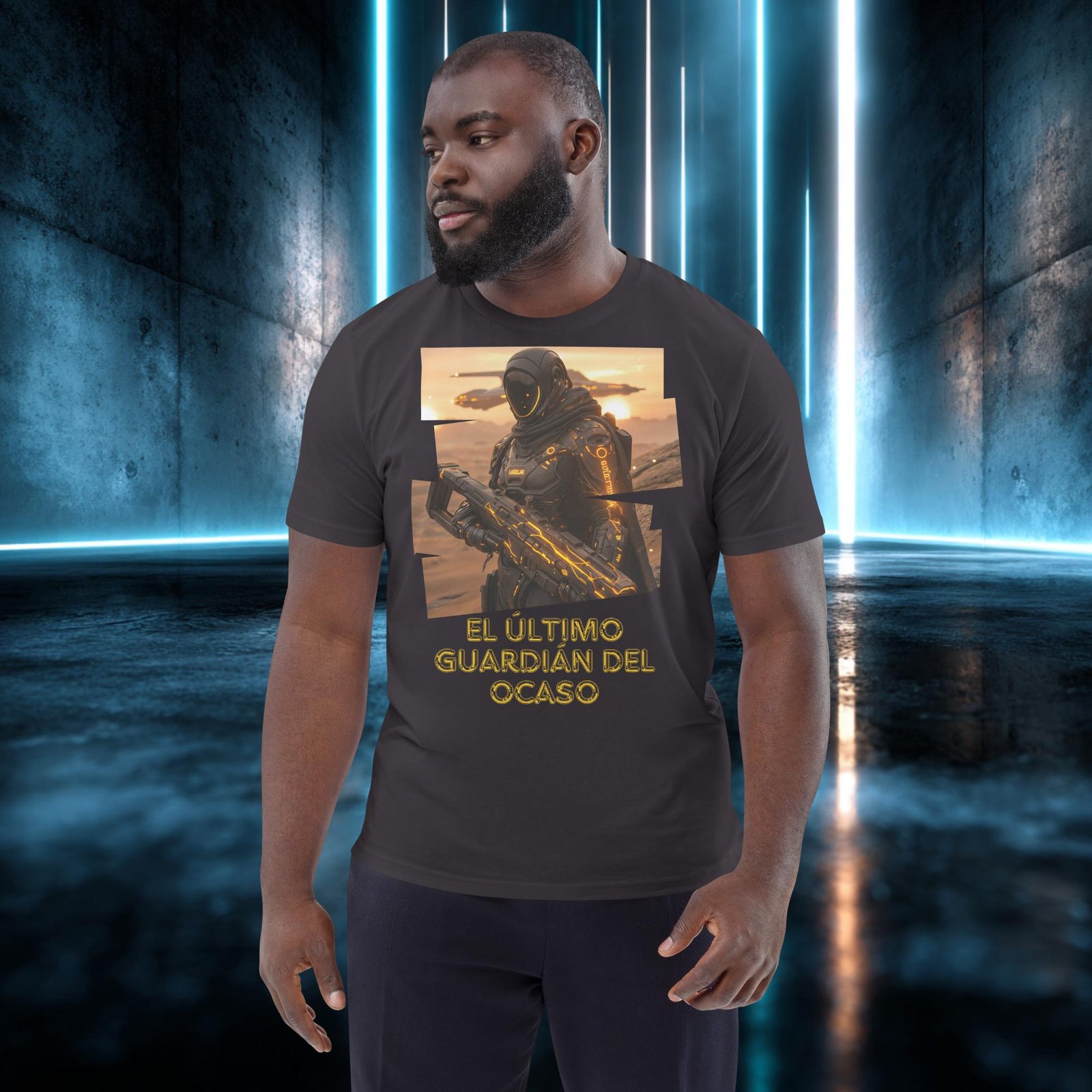 Camiseta orgánica con diseño El Último Guardián del Ocaso — color 5