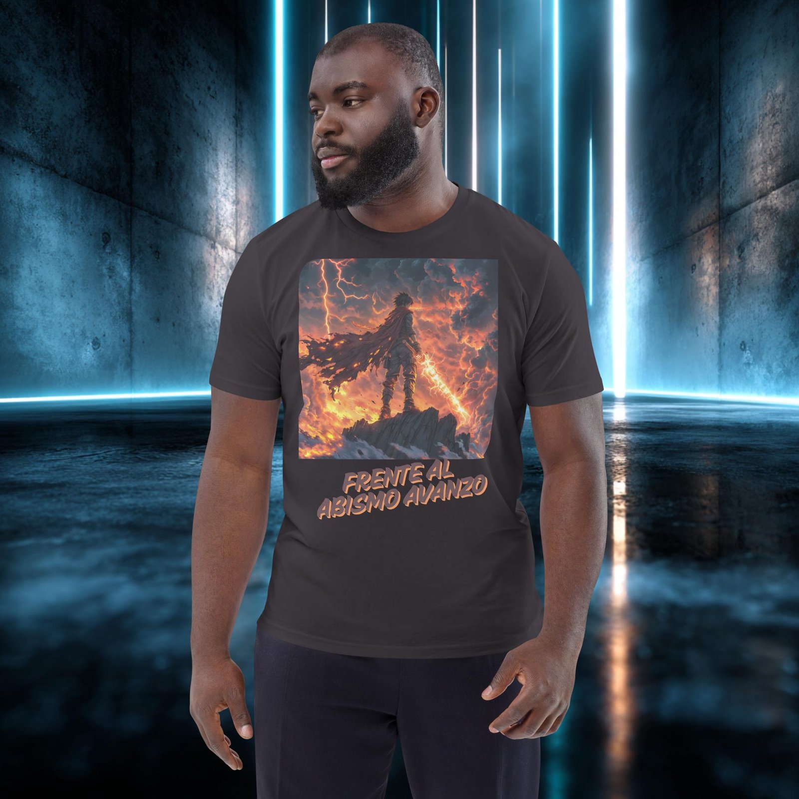 Camiseta orgánica con diseño Frente al Abismo Avanzo — color 6