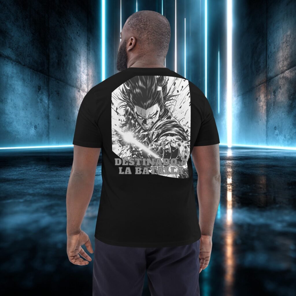 Camiseta orgánica con diseño Destinado a la Batalla