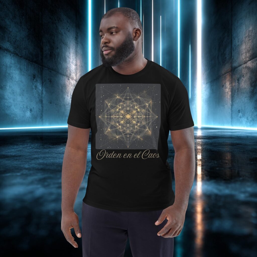 Camiseta orgánica con diseño Orden Dorado