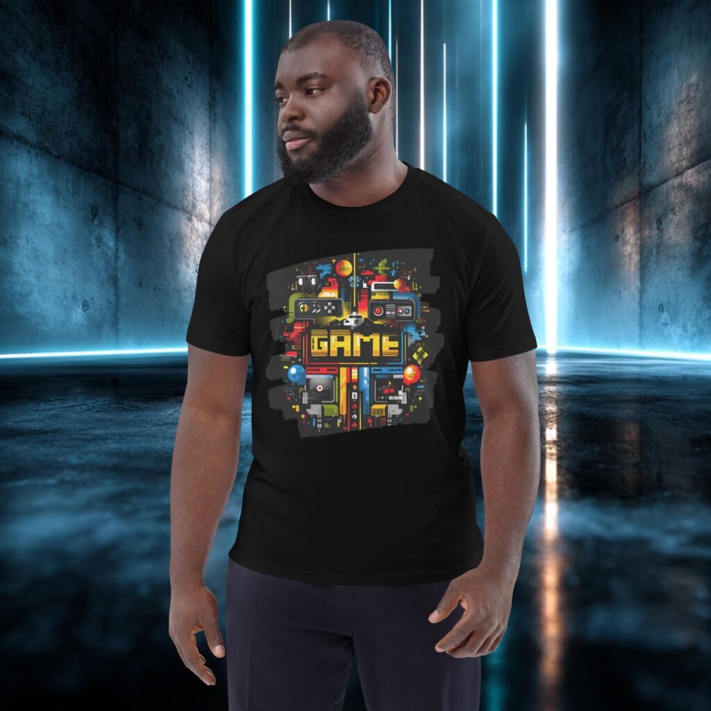 Camiseta orgánica con diseño Modo Juego