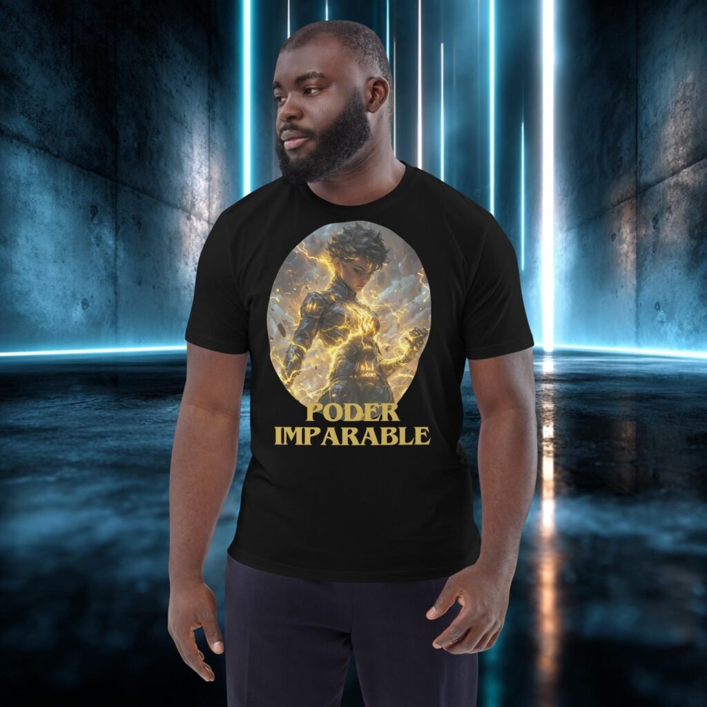 Camiseta orgánica con diseño Poder Imparable