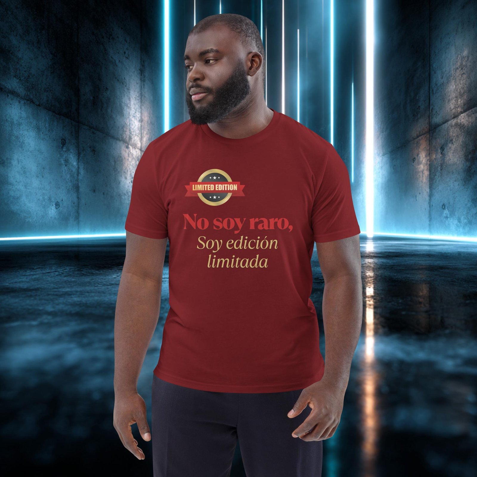 Camiseta orgánica con diseño No Soy Raro, Edición Limitada — color 8