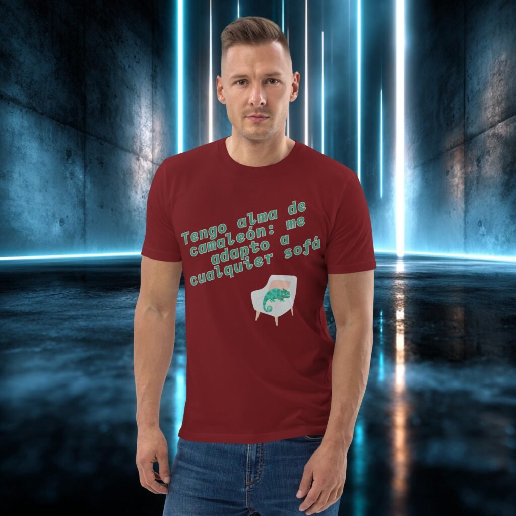 Camiseta orgánica con diseño Alma de Camaleón