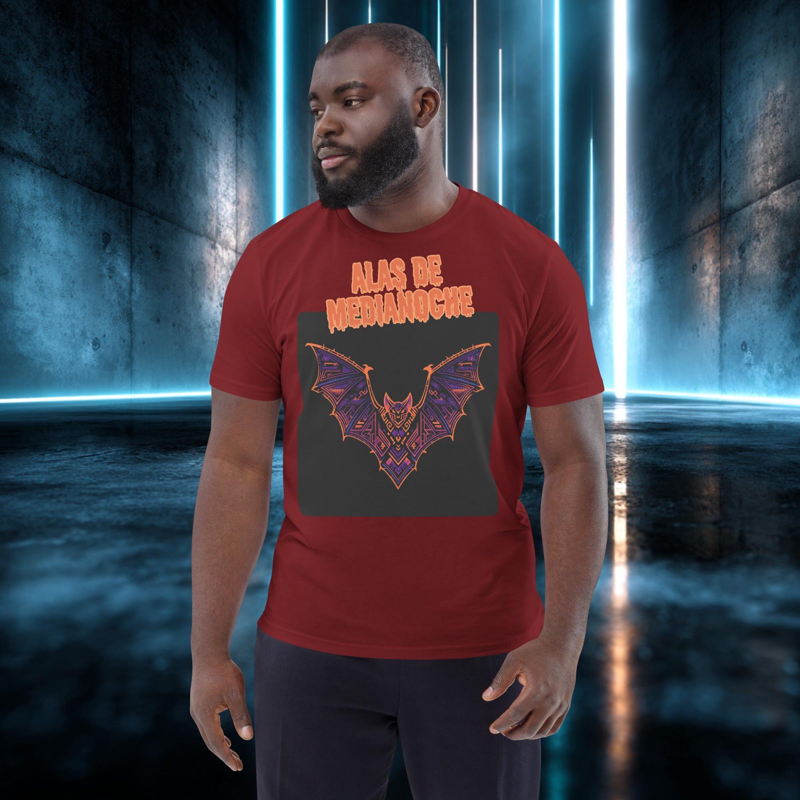 Camiseta orgánica con diseño Alas de Medianoche — color 9