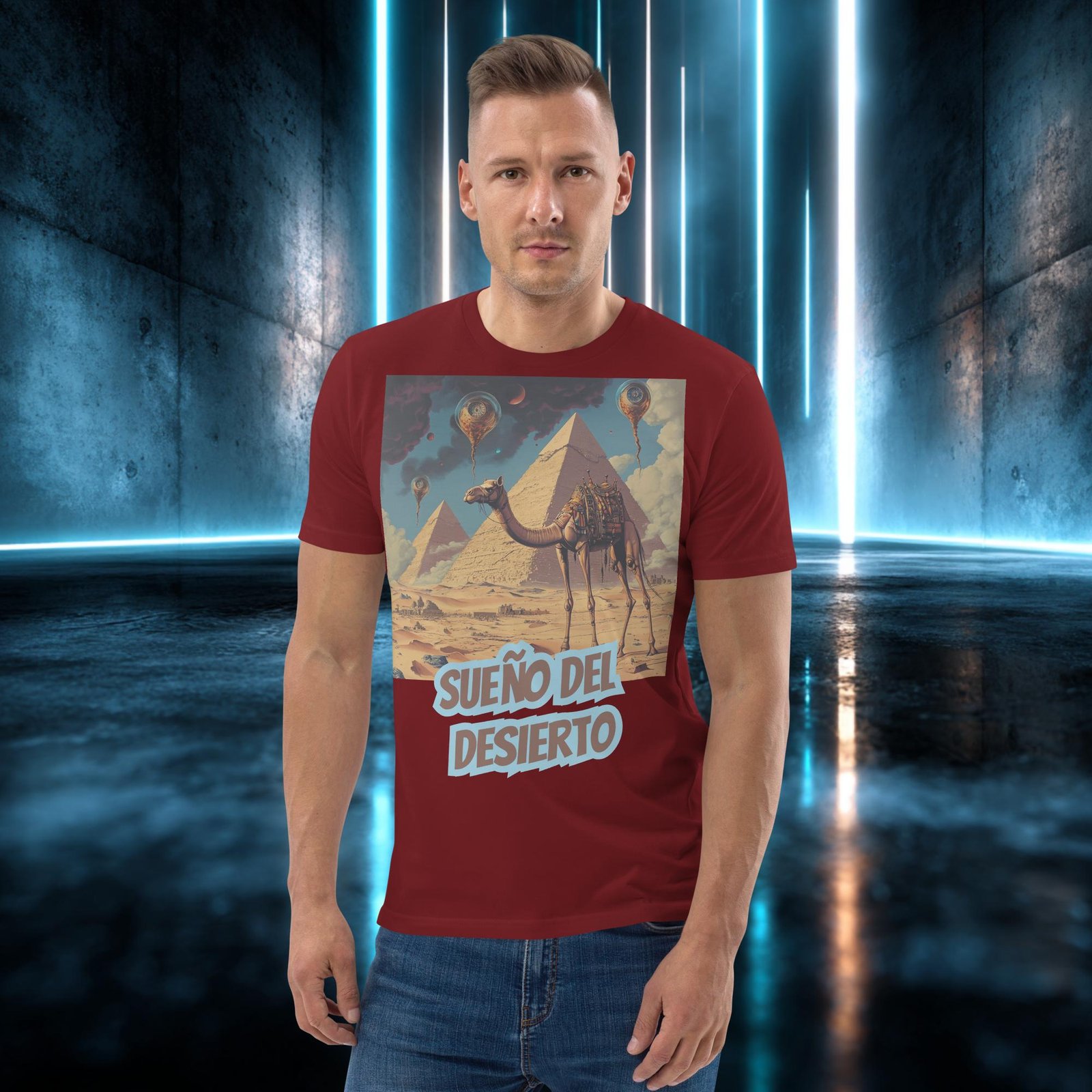 Camiseta orgánica con diseño Sueño del Desierto — color 8