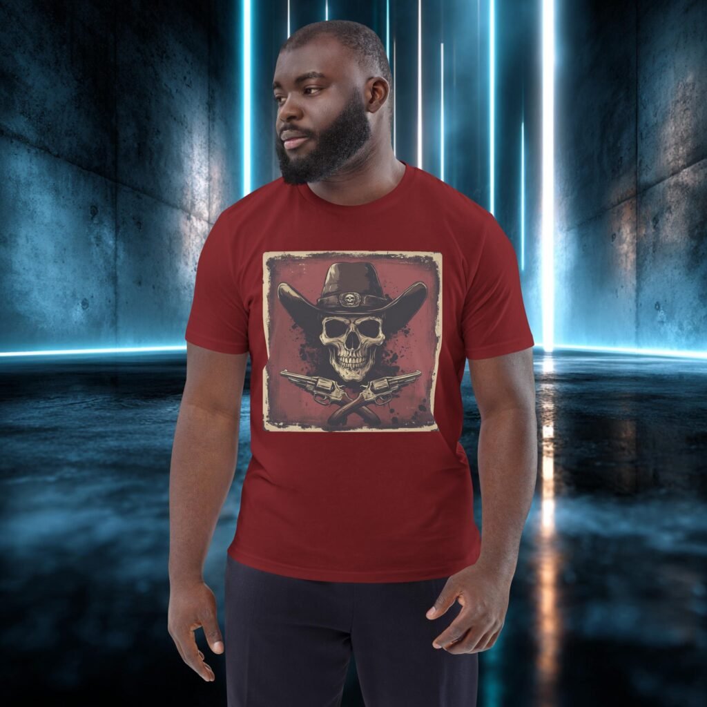 Camiseta orgánica con diseño Duelo de Ultratumba