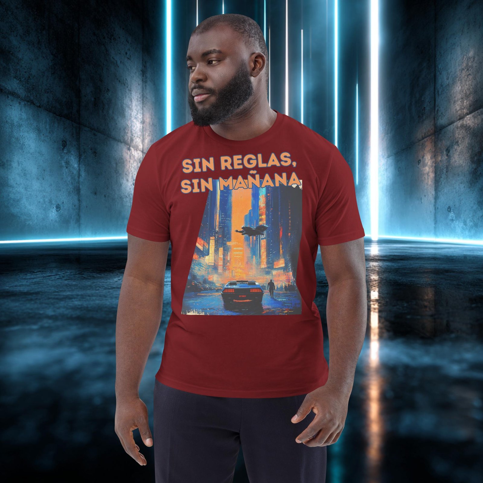 Camiseta orgánica con diseño Sin Reglas, Sin Mañana — color 9