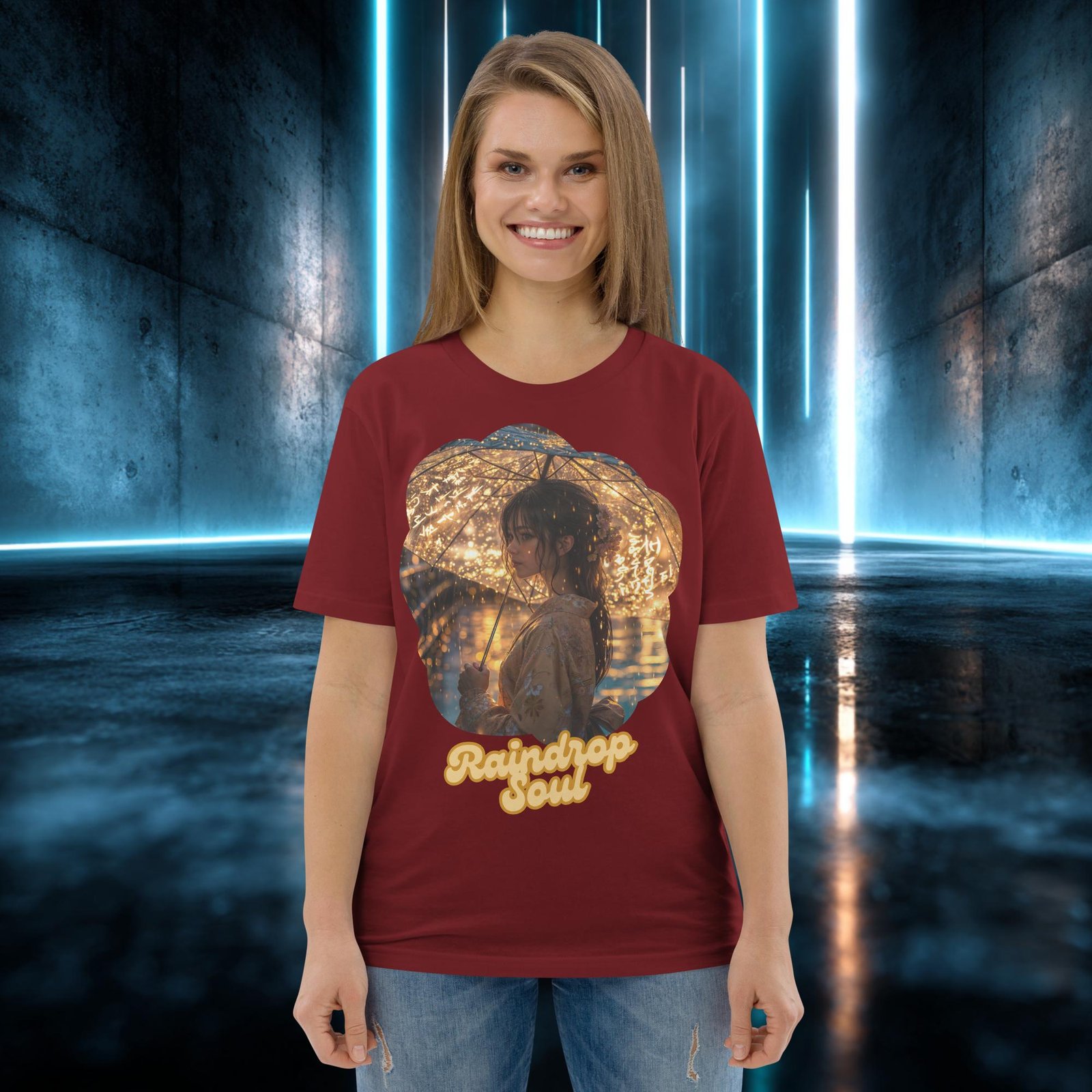 Camiseta orgánica con diseño Alma de Lluvia — color 8