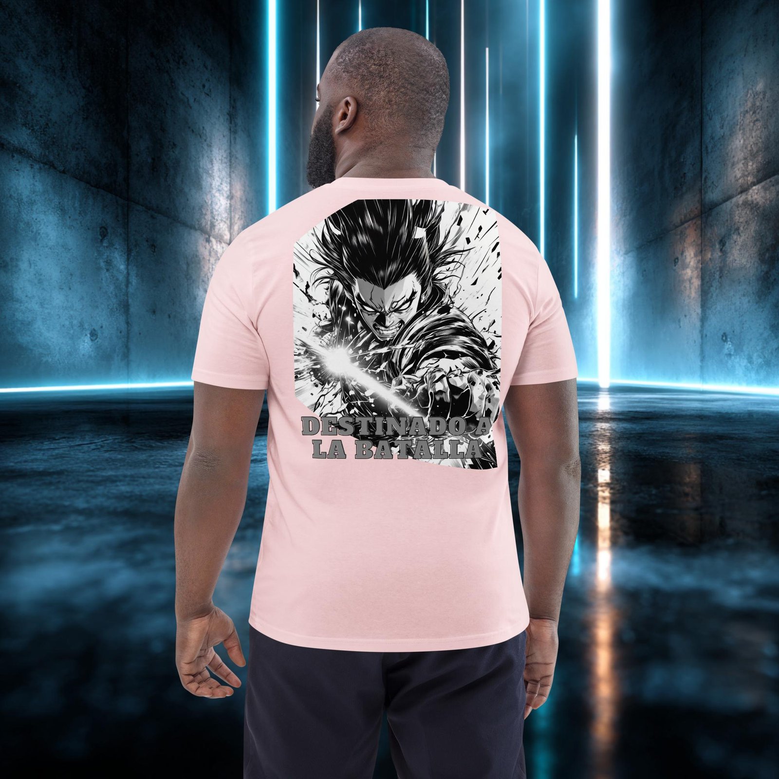 Camiseta orgánica con diseño Destinado a la Batalla — color 14