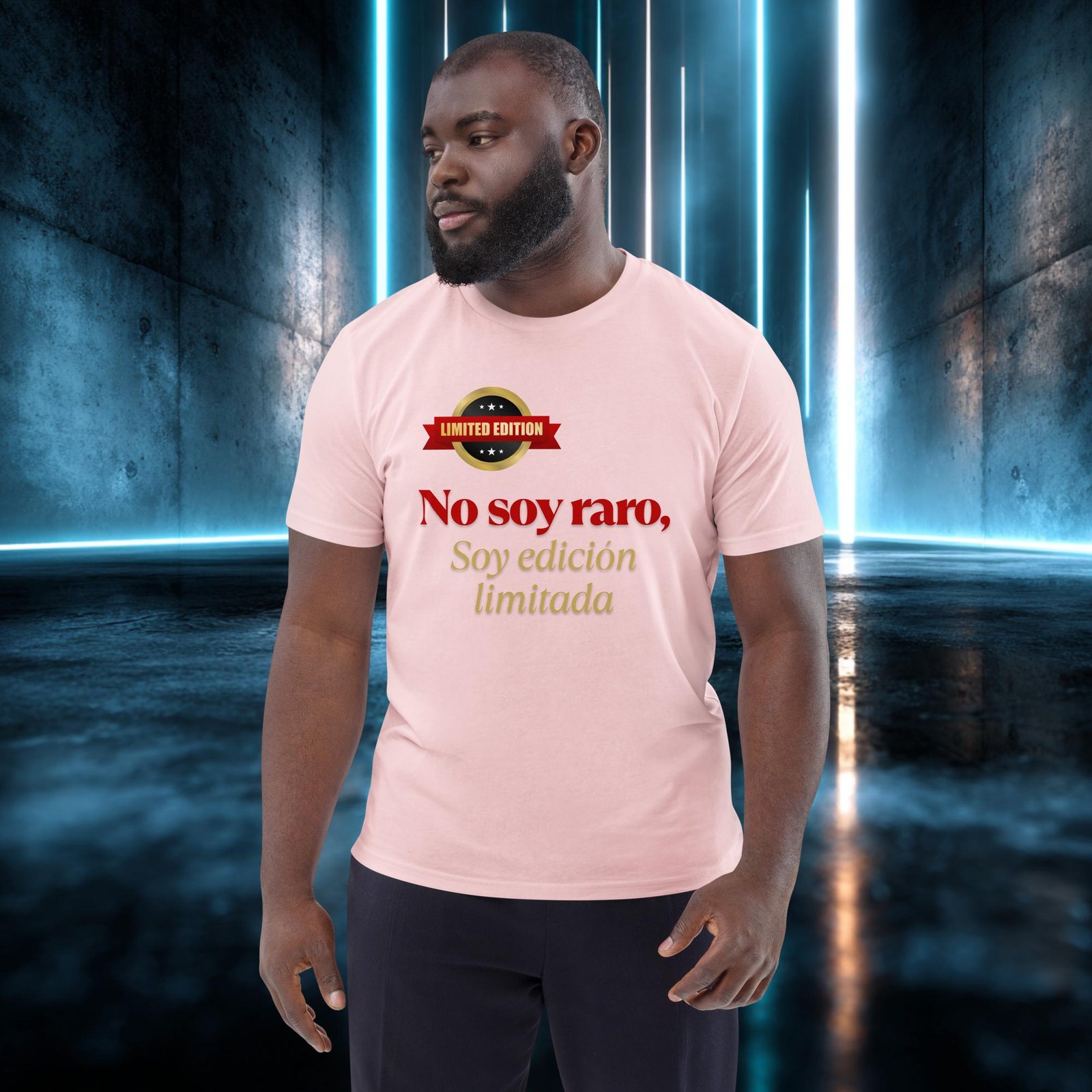 Camiseta orgánica con diseño No Soy Raro, Edición Limitada — color 14