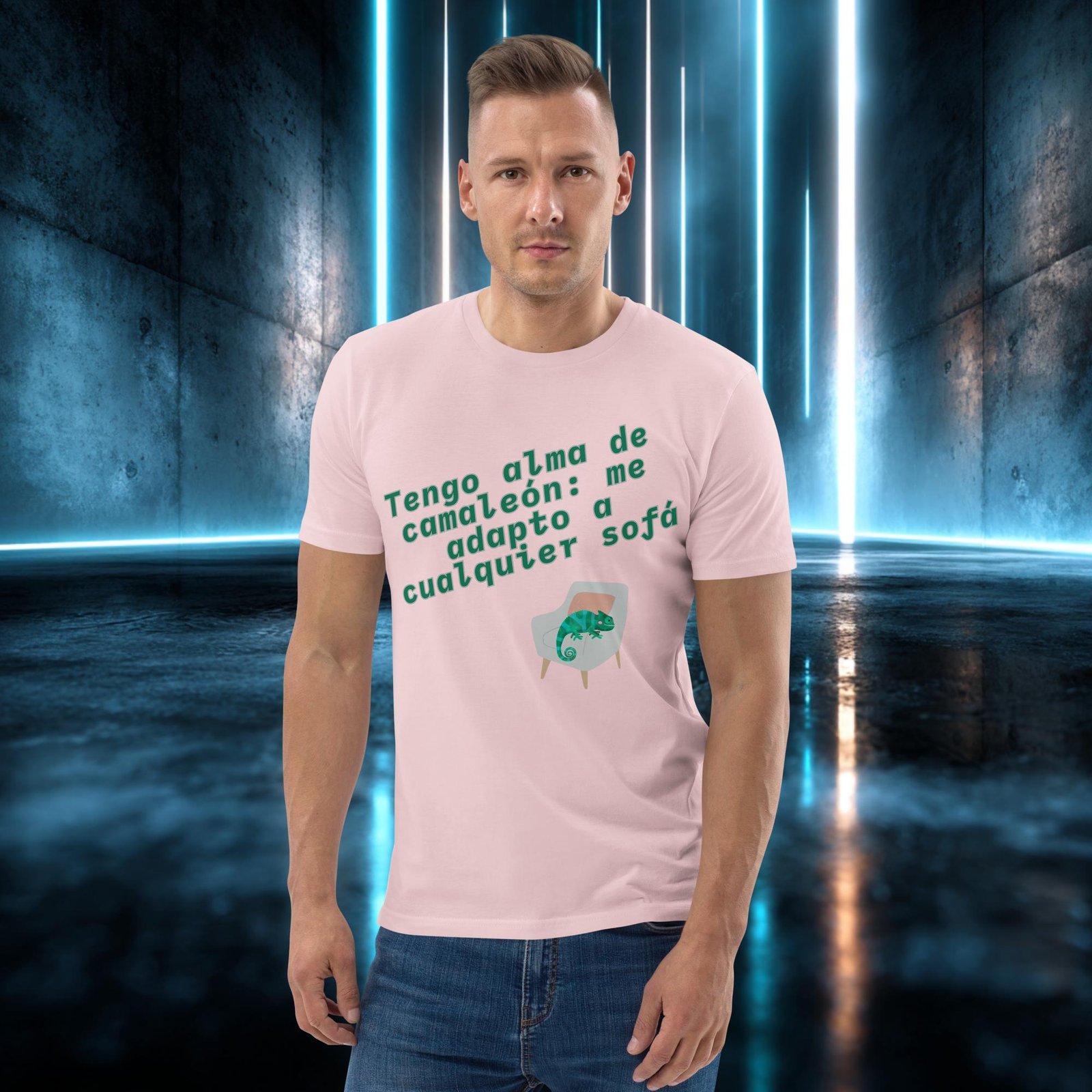 Camiseta orgánica con diseño Alma de Camaleón — color 14