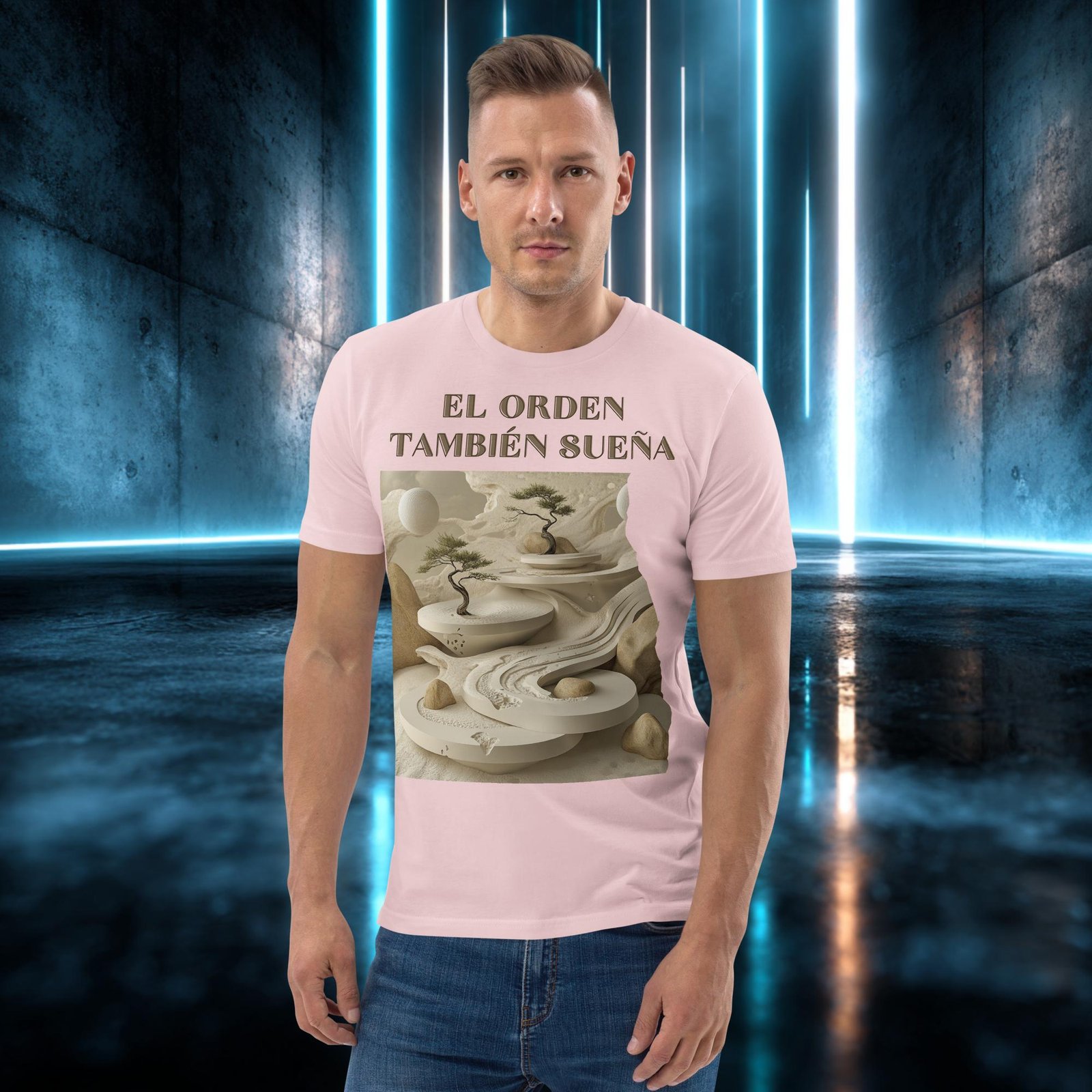 Camiseta orgánica con diseño El Orden También Sueña — color 14