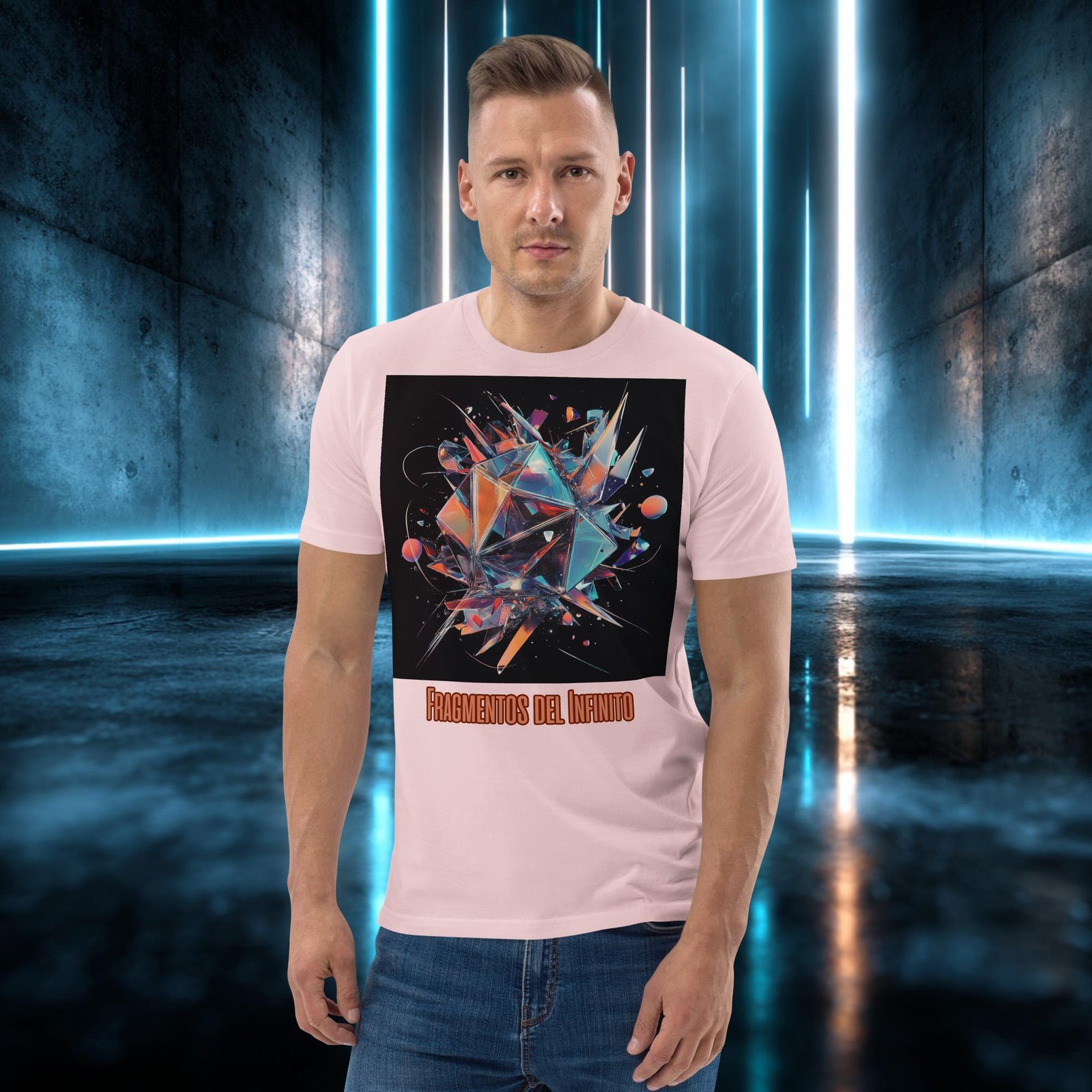 Camiseta orgánica con diseño Fragmentos del Infinito — color 14