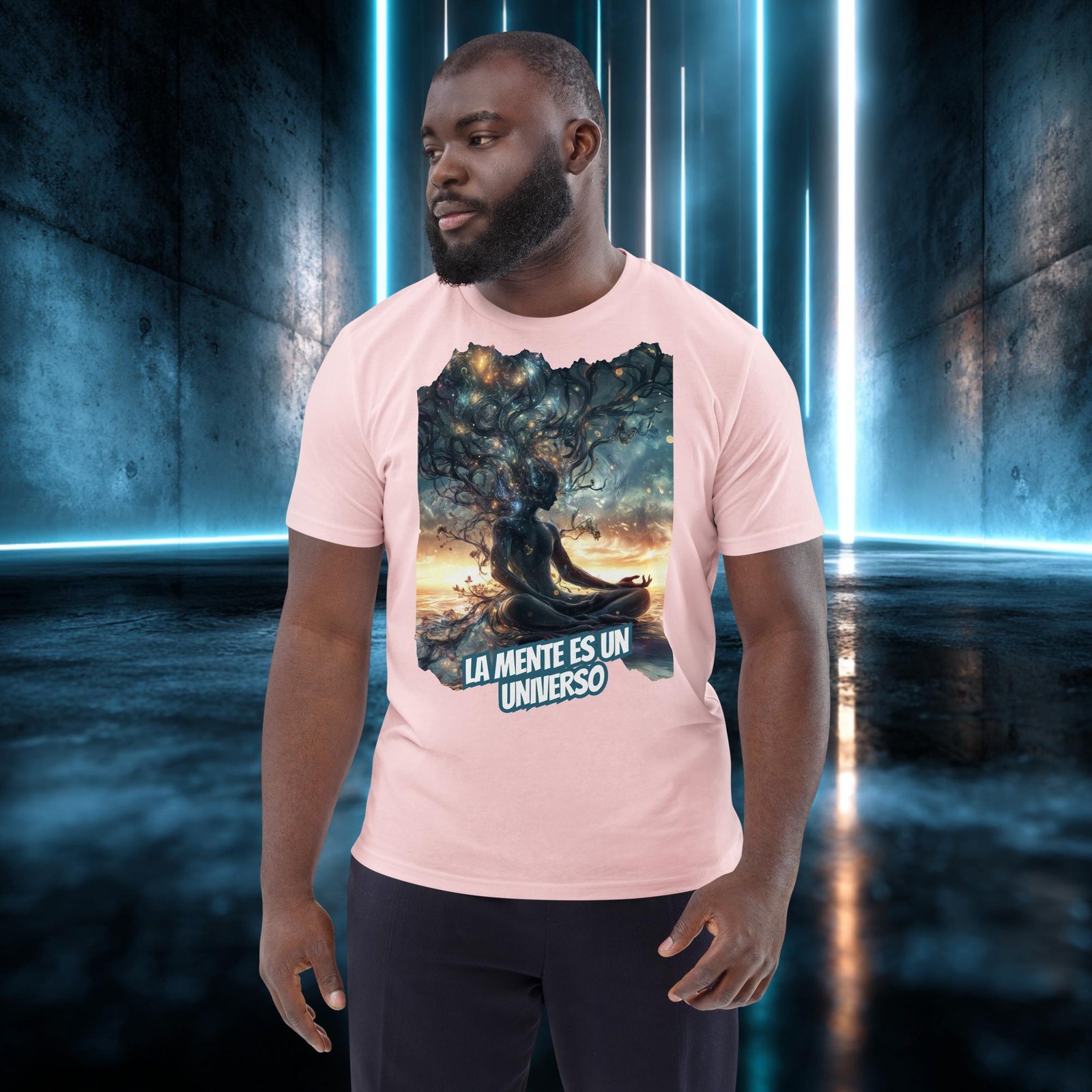 Camiseta orgánica con diseño La Mente Es un Universo — color 14