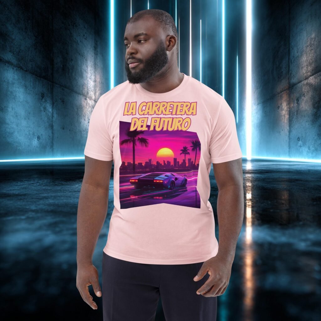 Camiseta orgánica con diseño La Carretera del Futuro