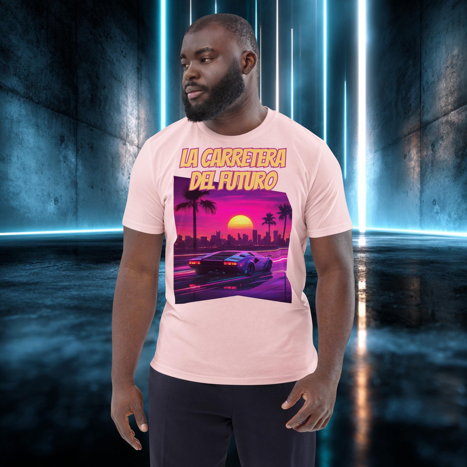 Camiseta orgánica con diseño La Carretera del Futuro