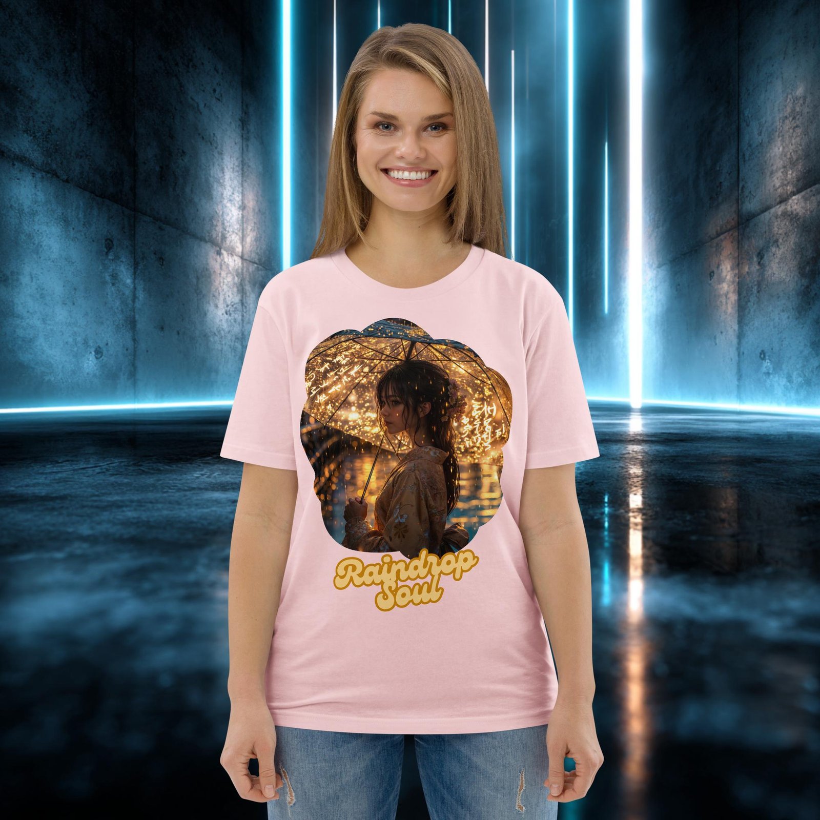 Camiseta orgánica con diseño Alma de Lluvia — color 14