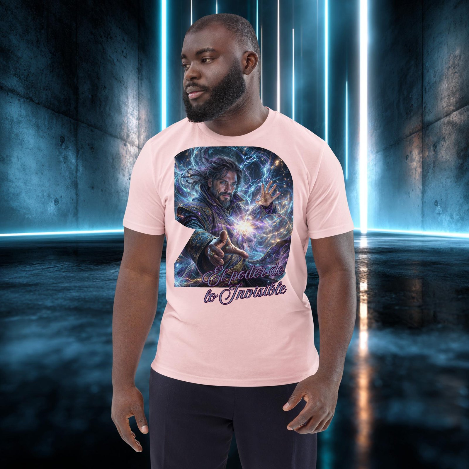 Camiseta orgánica con diseño El Poder de lo Invisible — color 14