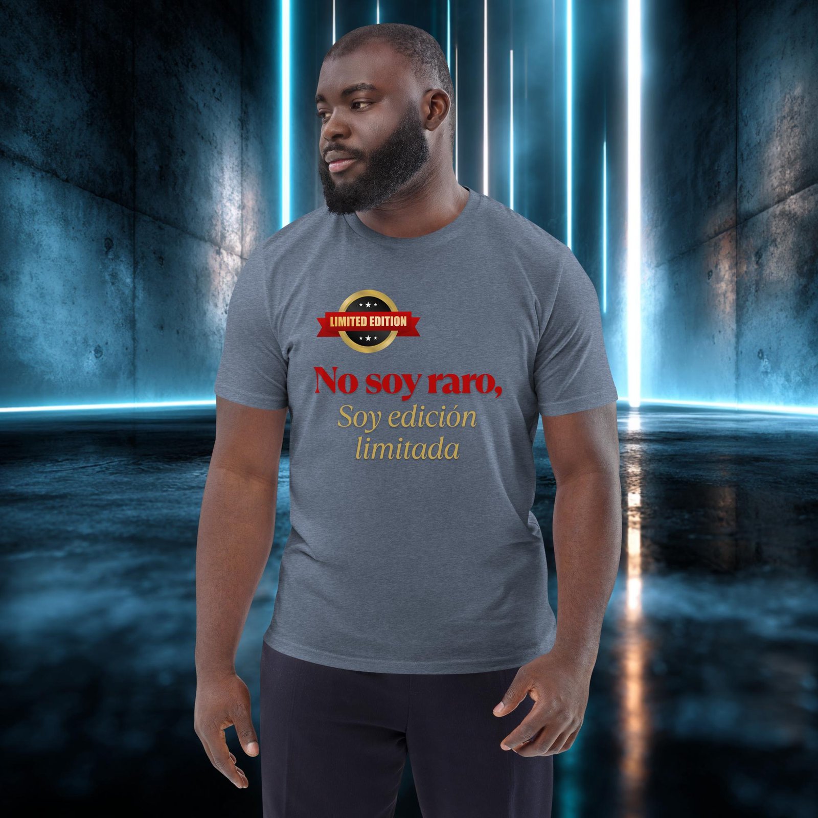 Camiseta orgánica con diseño No Soy Raro, Edición Limitada — color 10