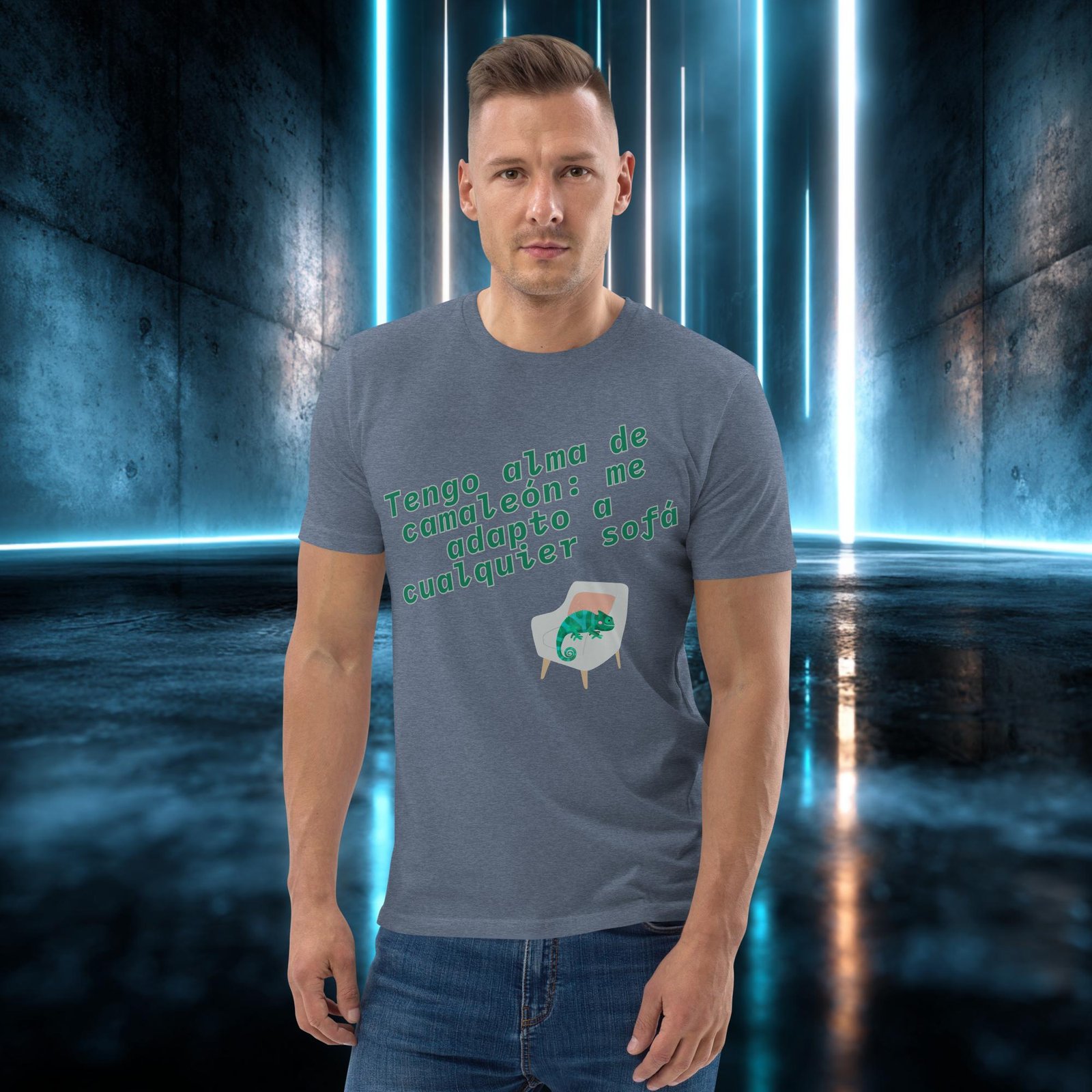 Camiseta orgánica con diseño Alma de Camaleón — color 10