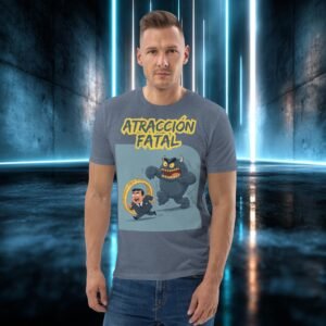 Camiseta orgánica con diseño Atracción Fatal