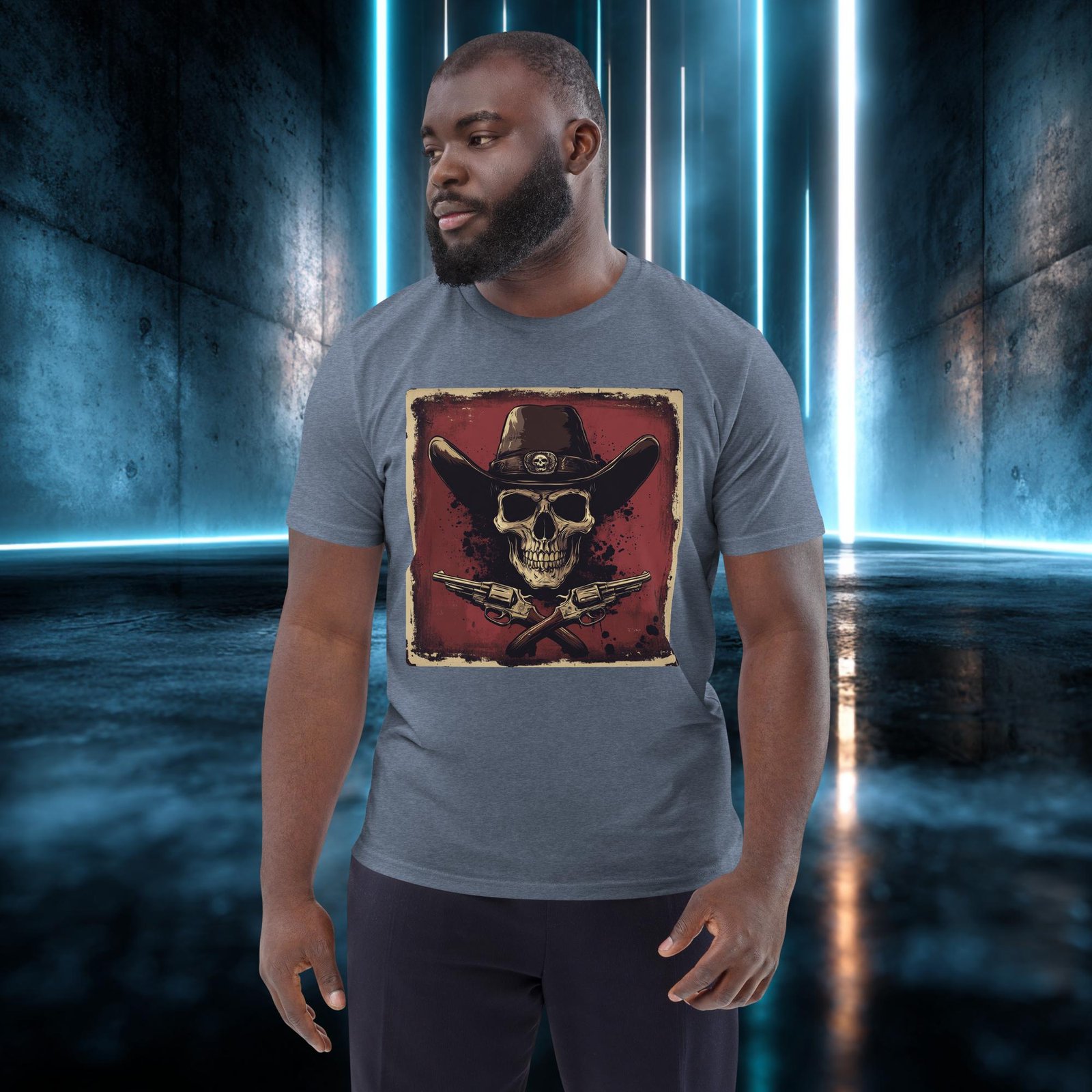 Camiseta orgánica con diseño Duelo de Ultratumba — color 10