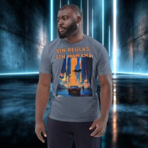 Camiseta orgánica con diseño Sin Reglas, Sin Mañana