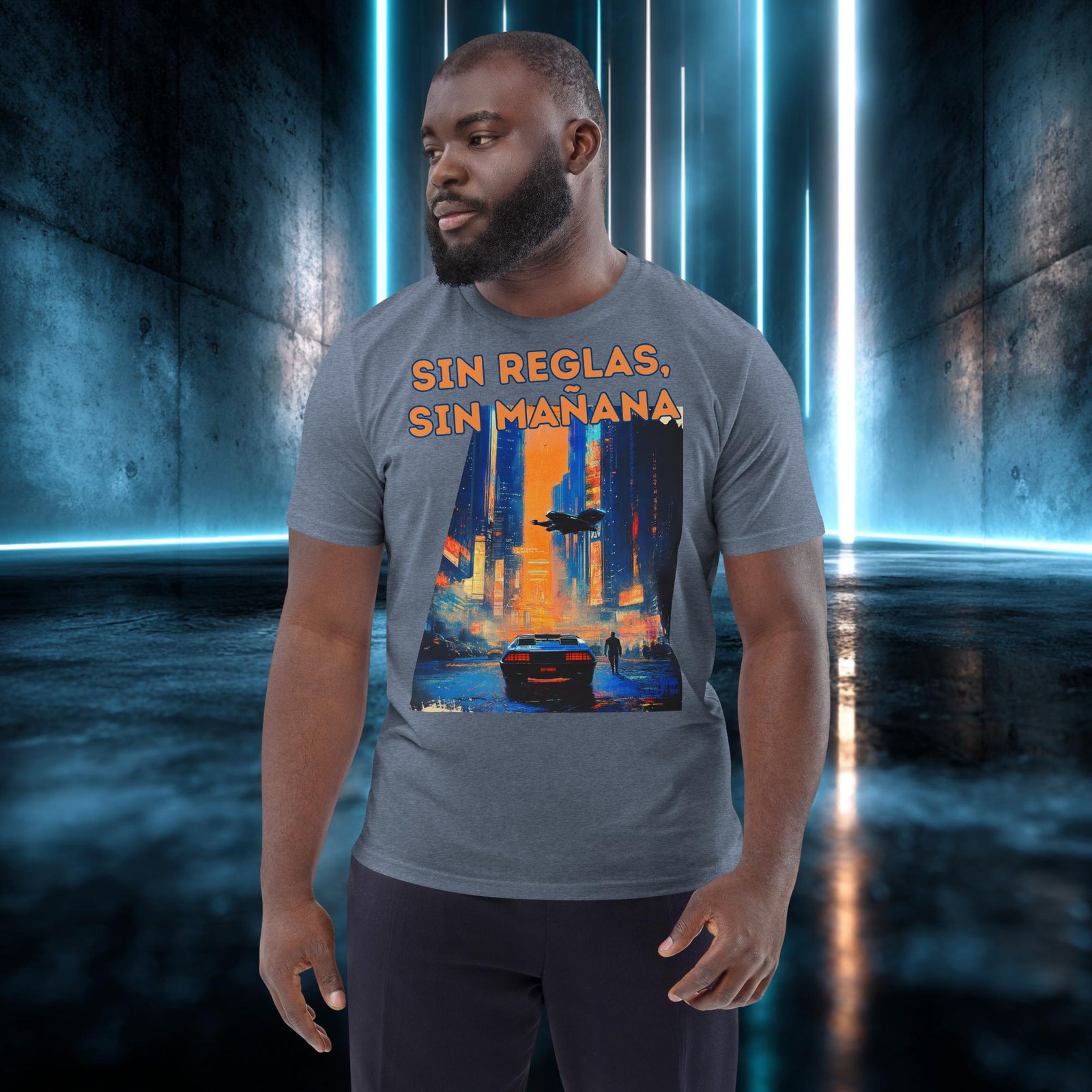 Camiseta orgánica con diseño Sin Reglas, Sin Mañana