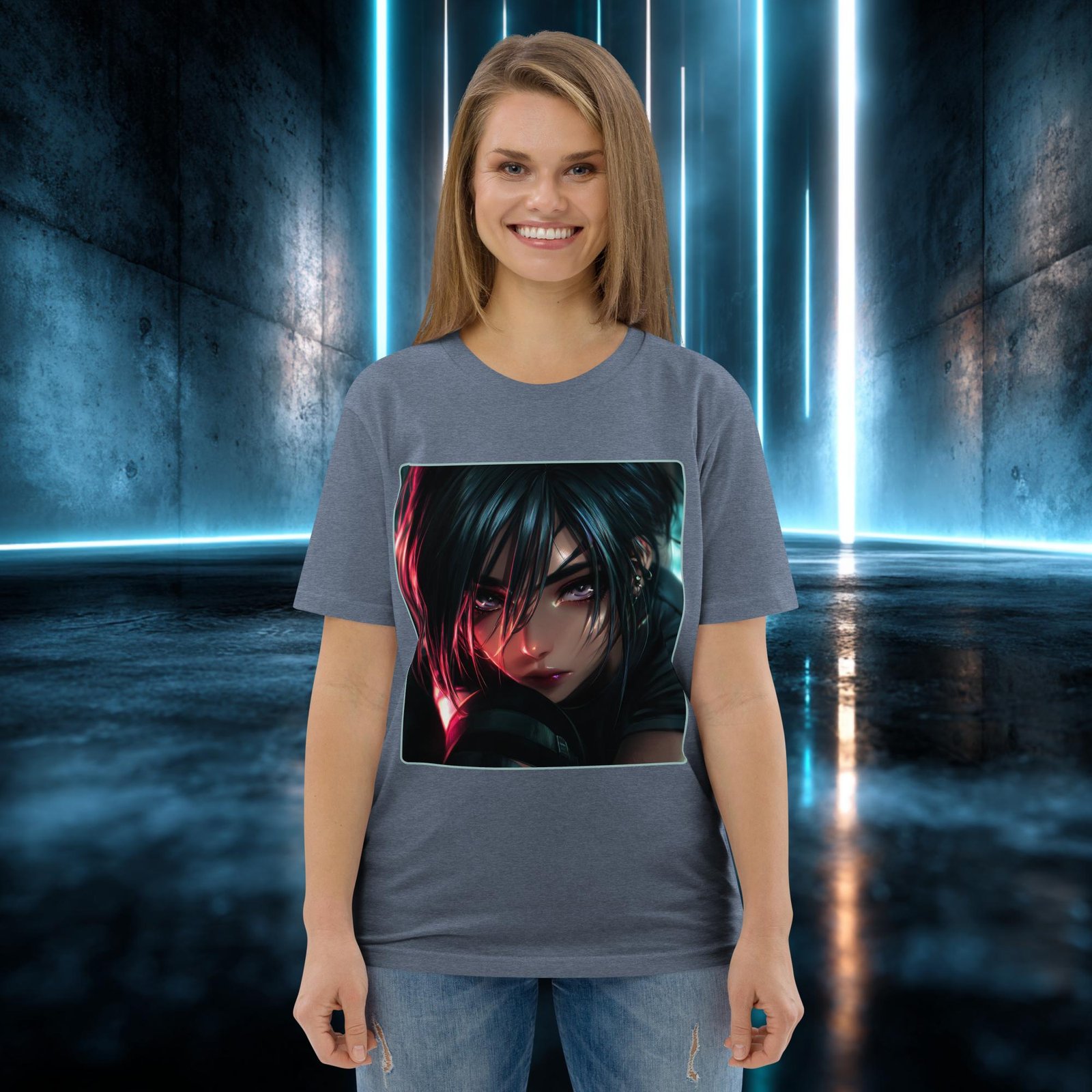 Camiseta orgánica con diseño Ojos que No Ceden — color 10