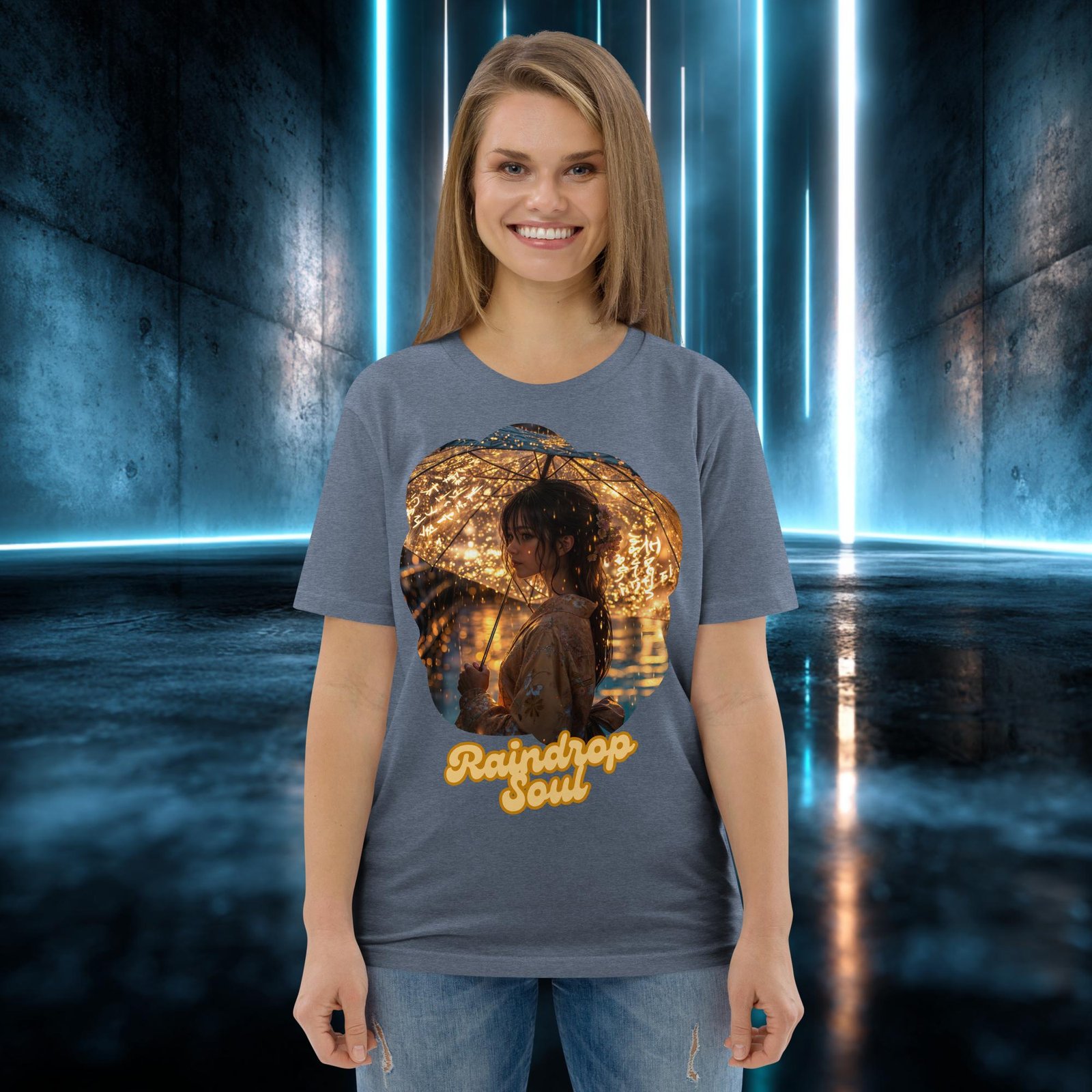 Camiseta orgánica con diseño Alma de Lluvia — color 10