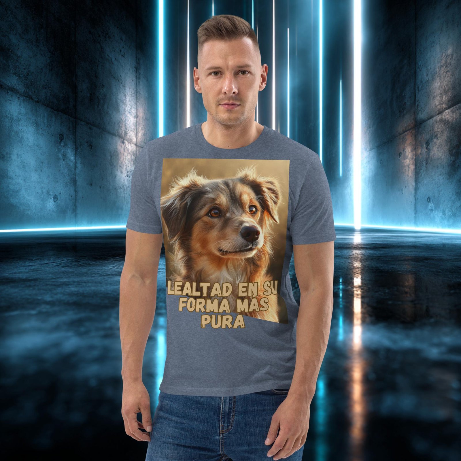 Camiseta orgánica con diseño Lealtad en Estado Puro — color 10