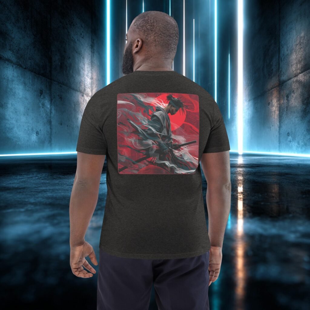 Camiseta orgánica con diseño Filo de Humo